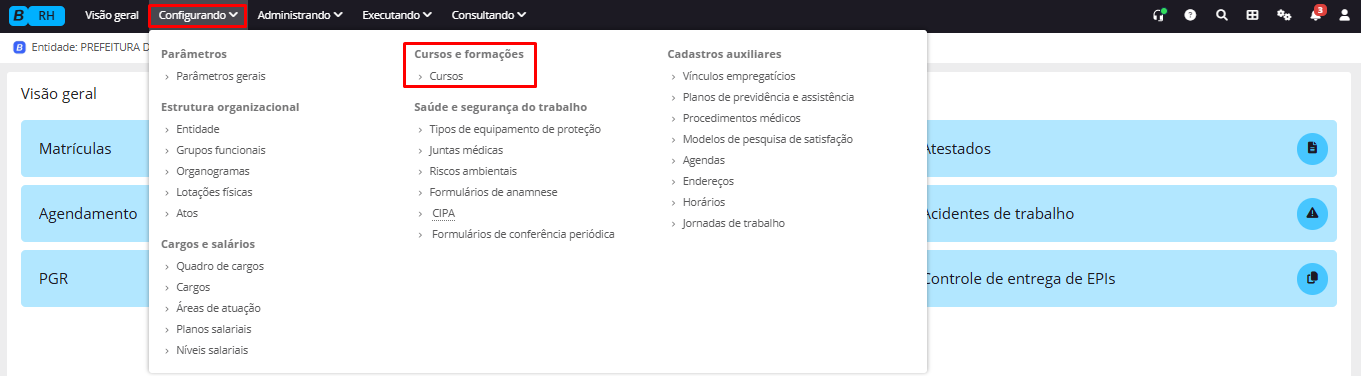 executando