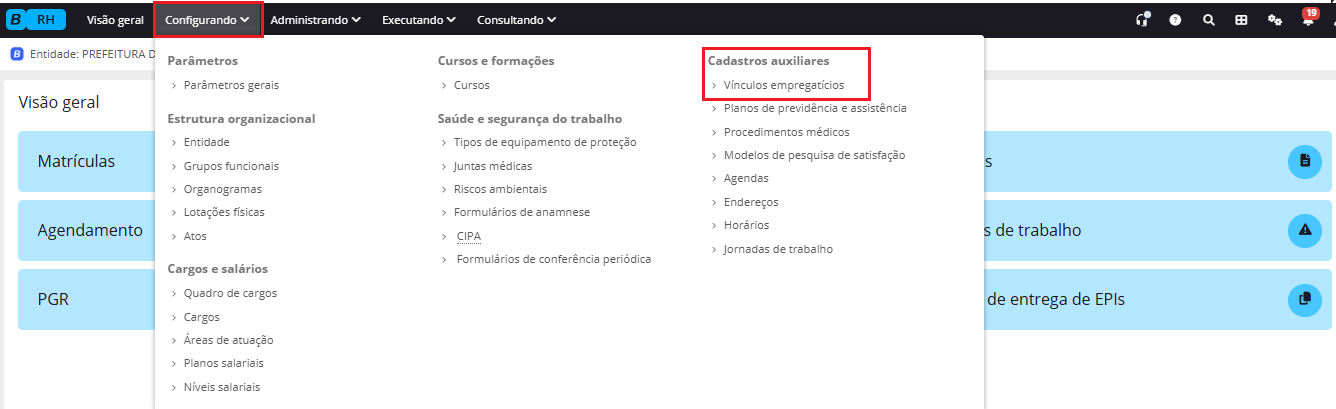 executando