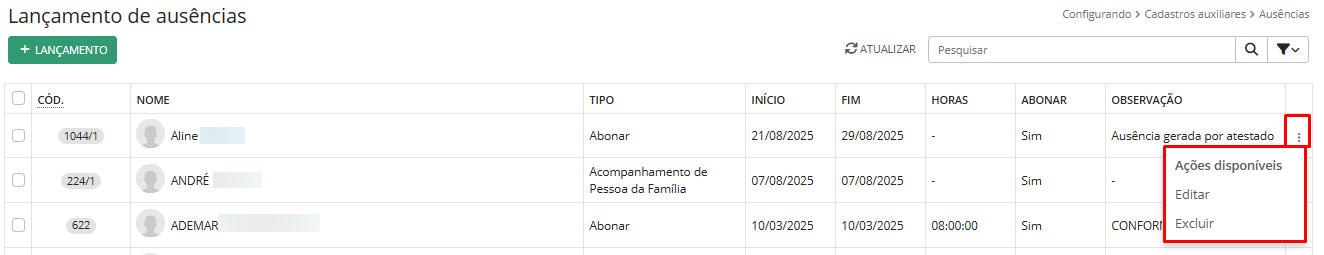 executando