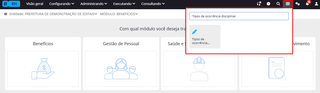 executando