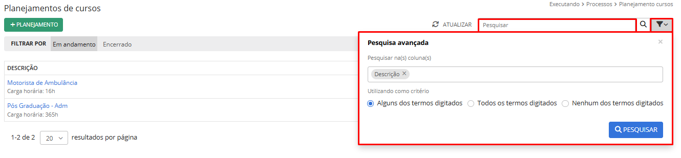 executando