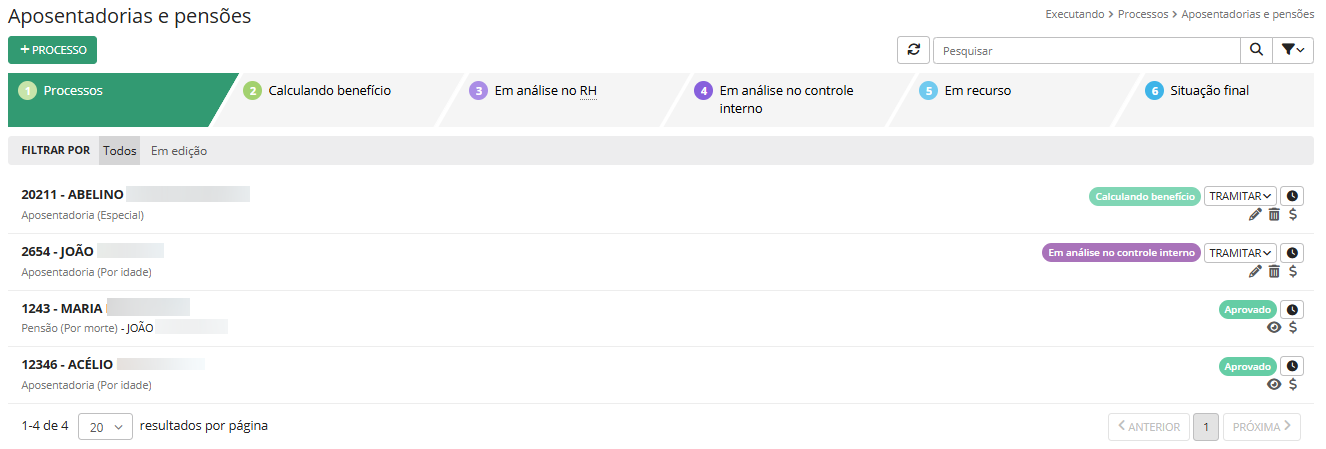 executando