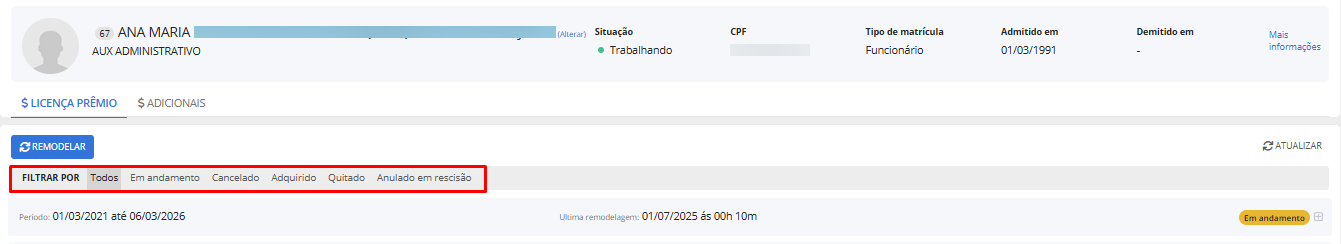 executando