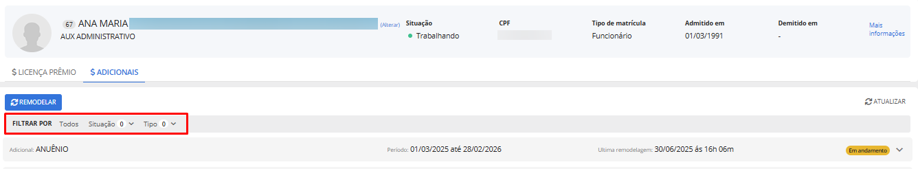 executando