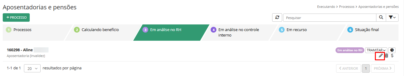 executando