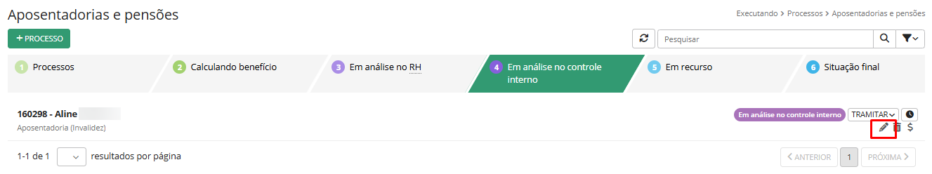 executando