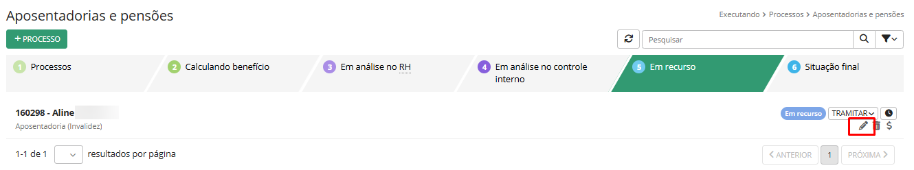 executando