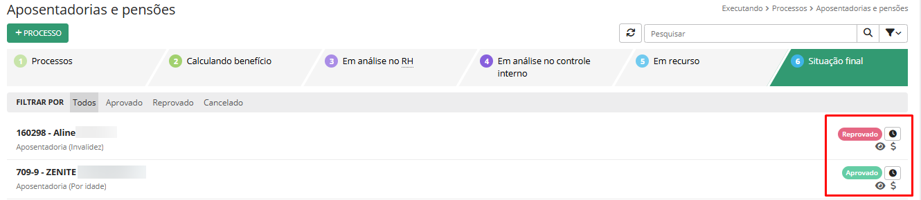 executando