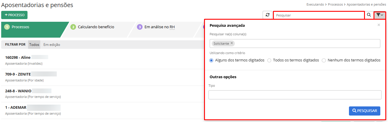 executando