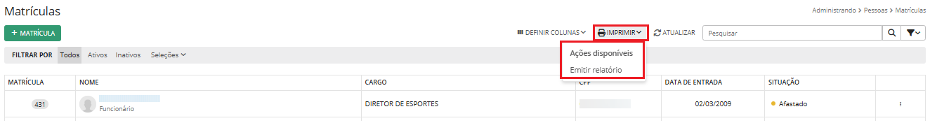 executando