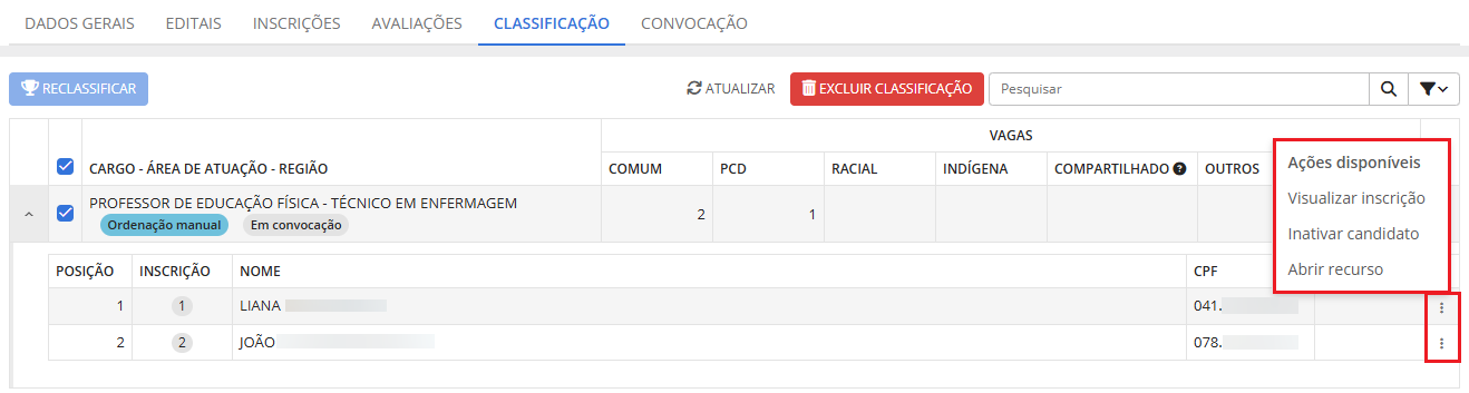 executando