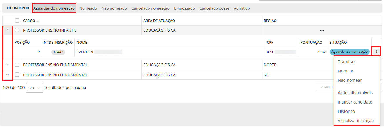 executando