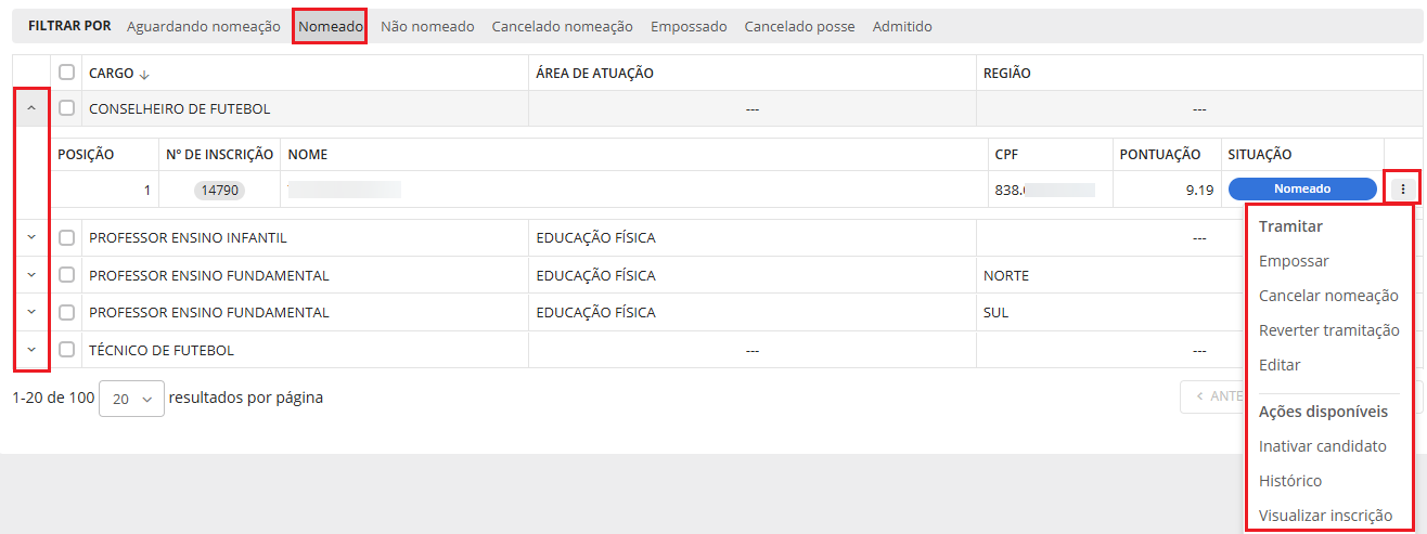 executando