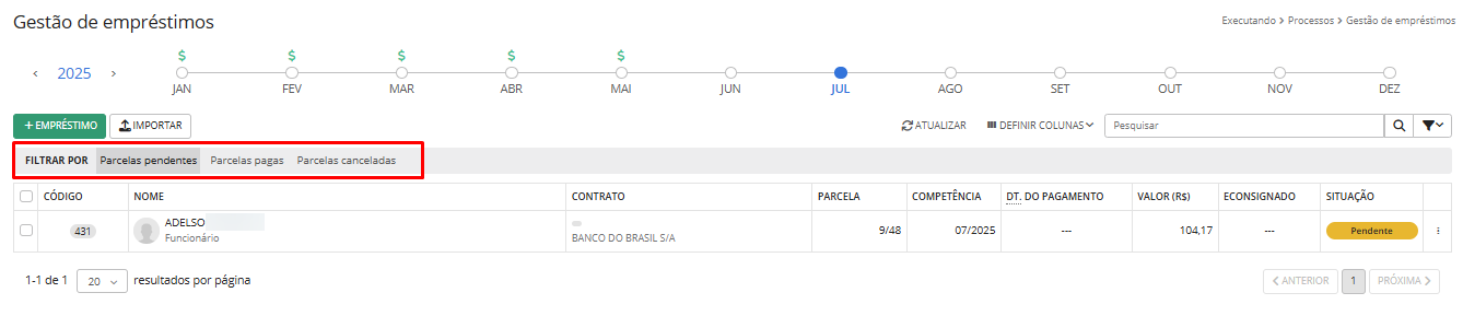 executando