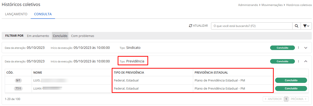executando