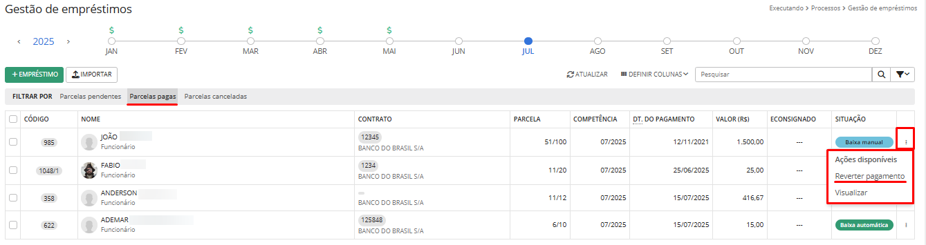 executando