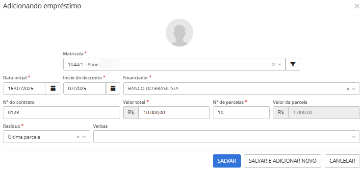 executando