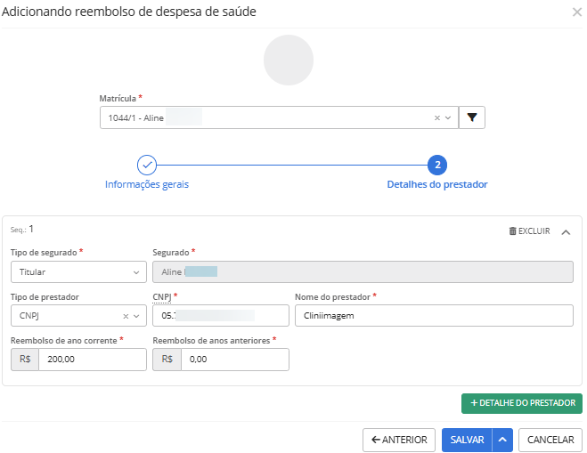 executando