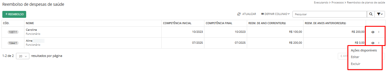 executando