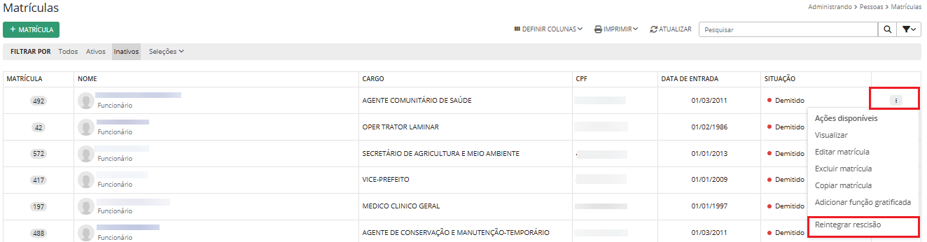 executando