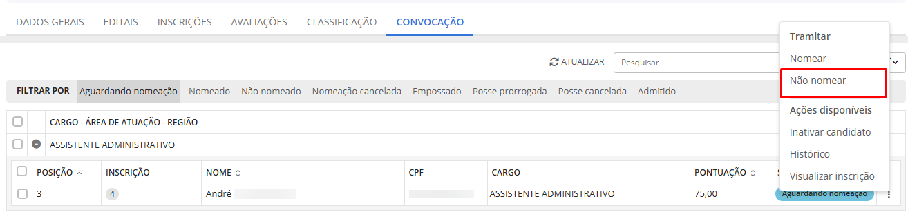 executando