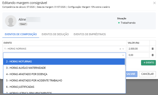 executando