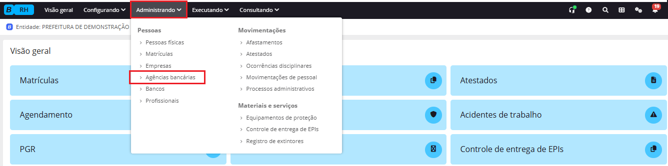 executando