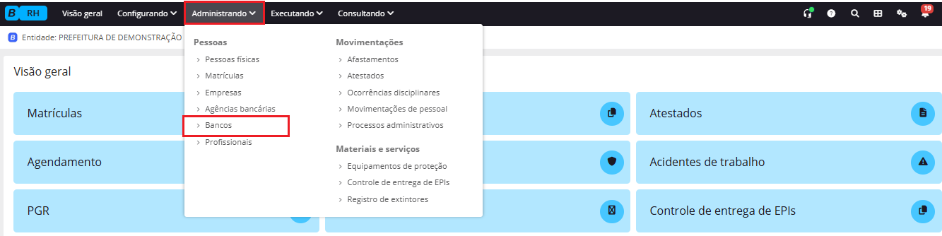 executando