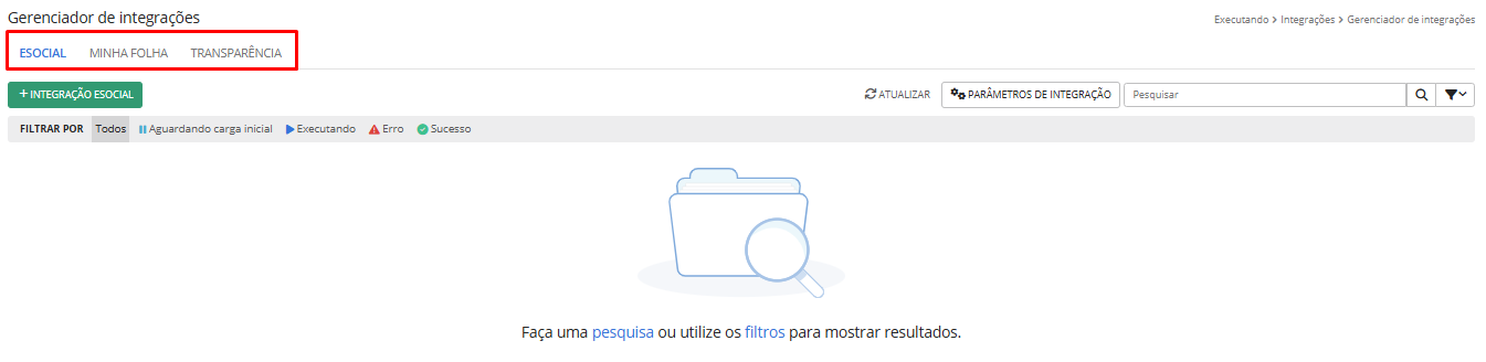 executando