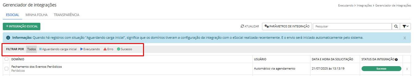 executando