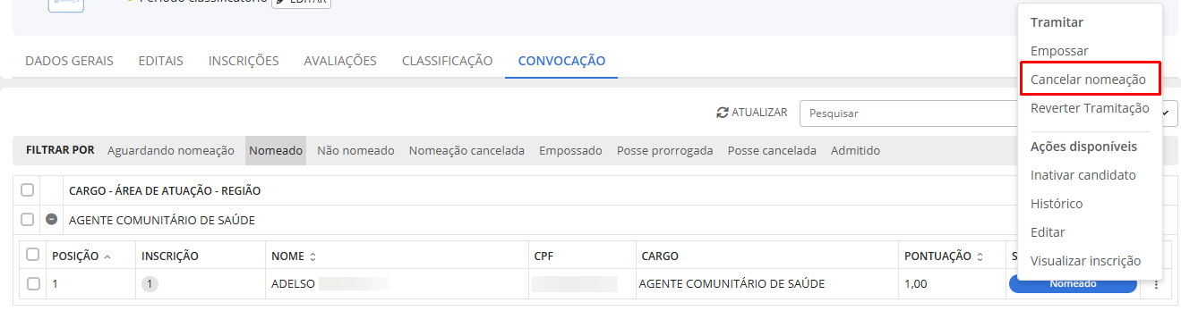 executando