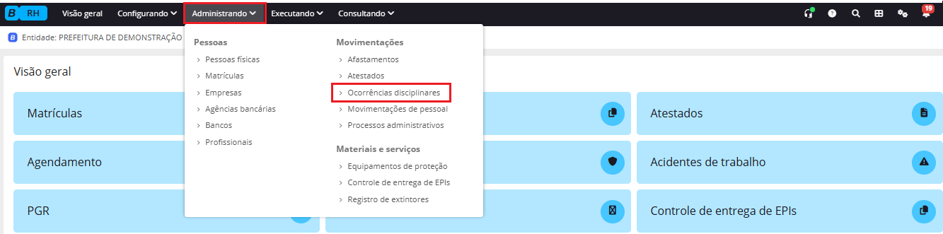 executando