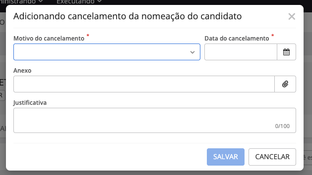 executando