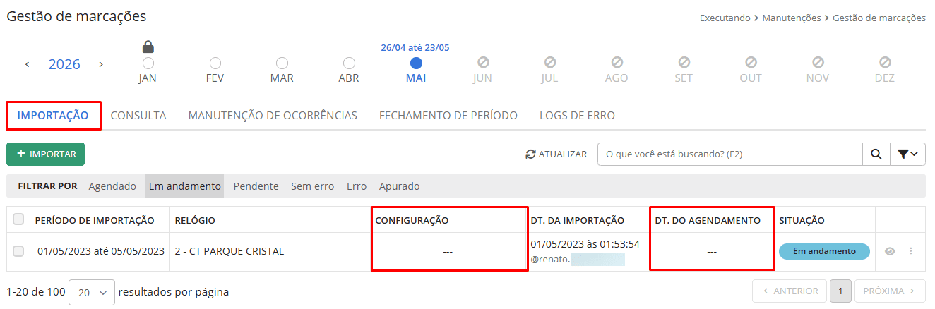 executando