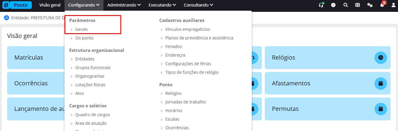 executando
