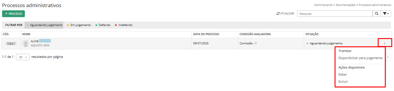 executando