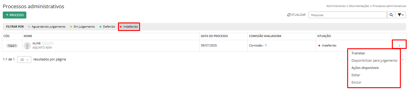 executando