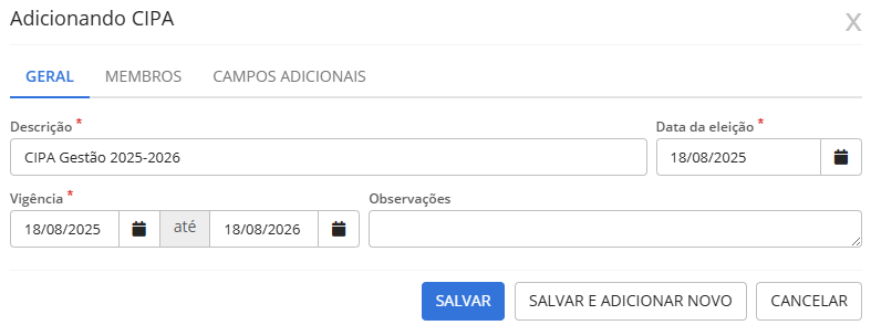 executando