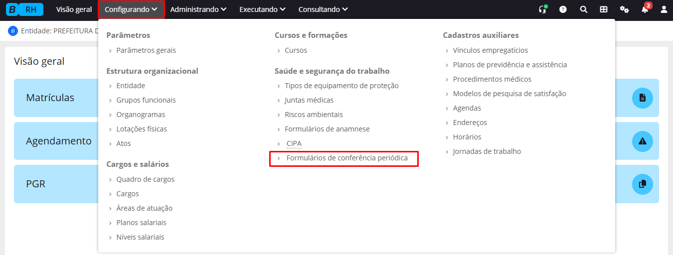 executando