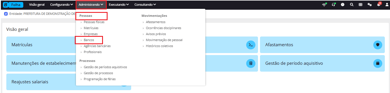 executando