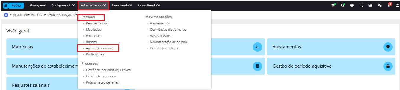 executando