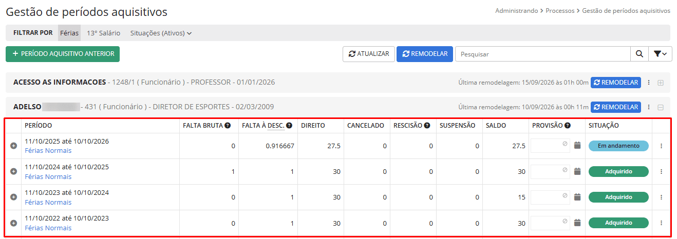 executando