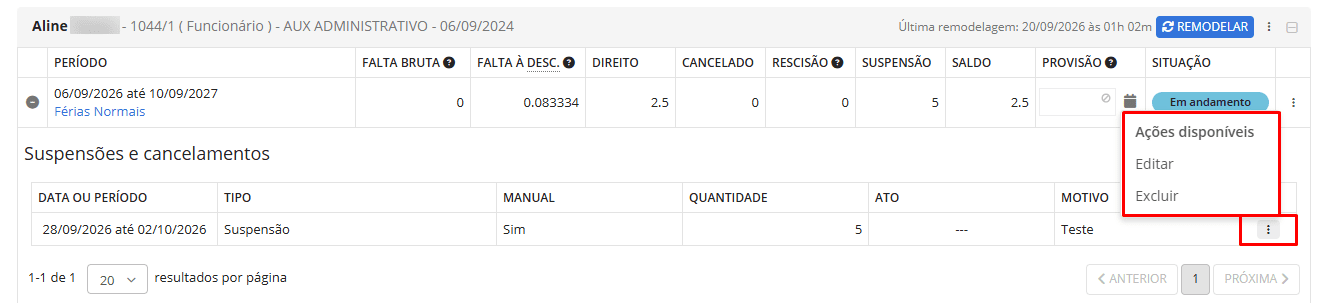 executando