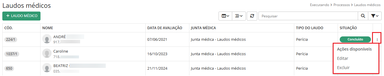 executando