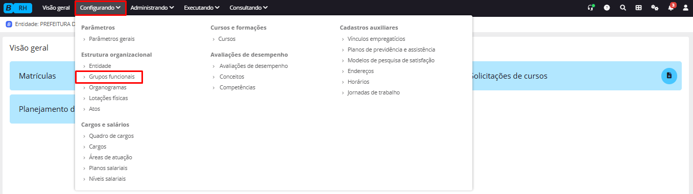 executando