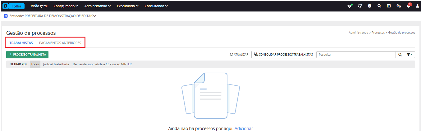 executando