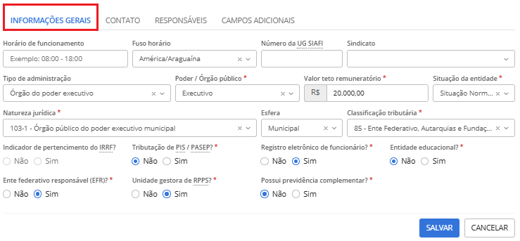 executando