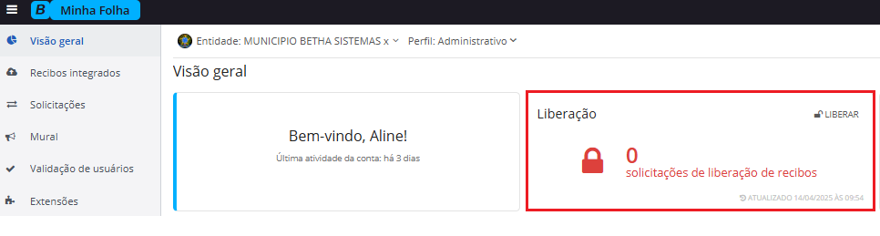 executando