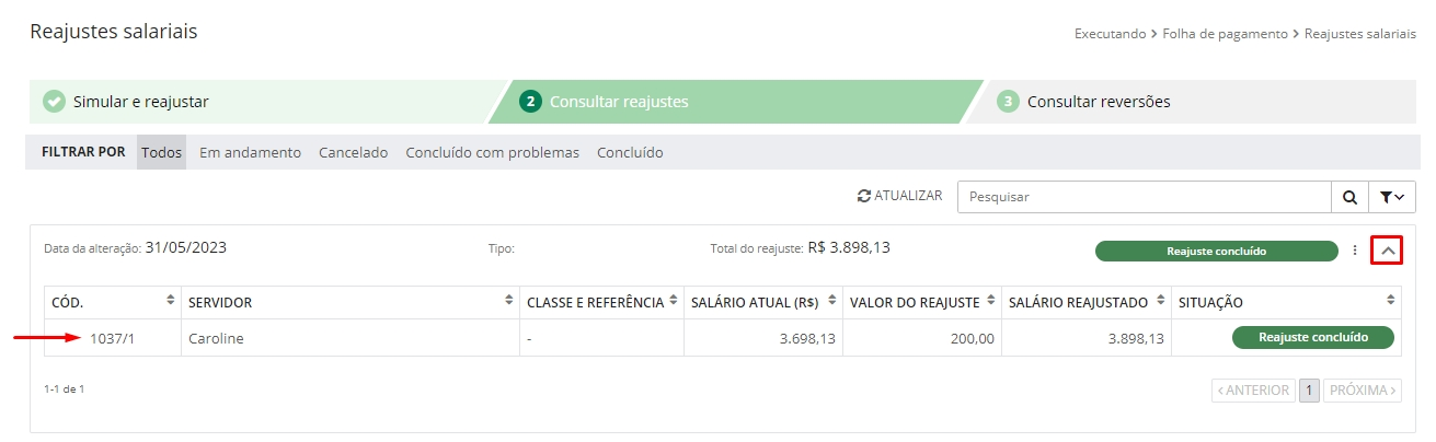 executando