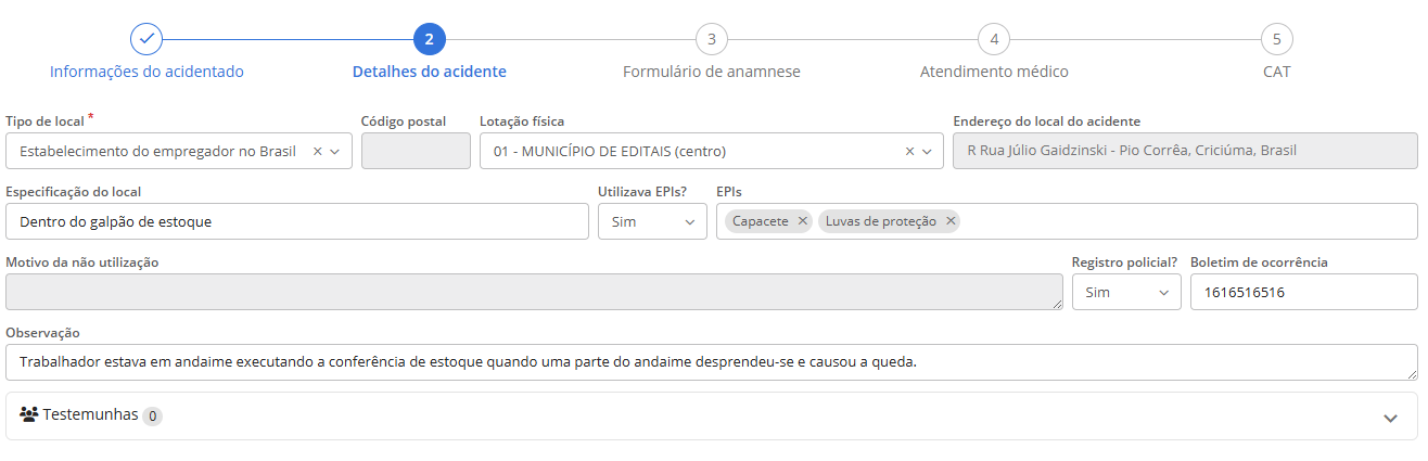 executando